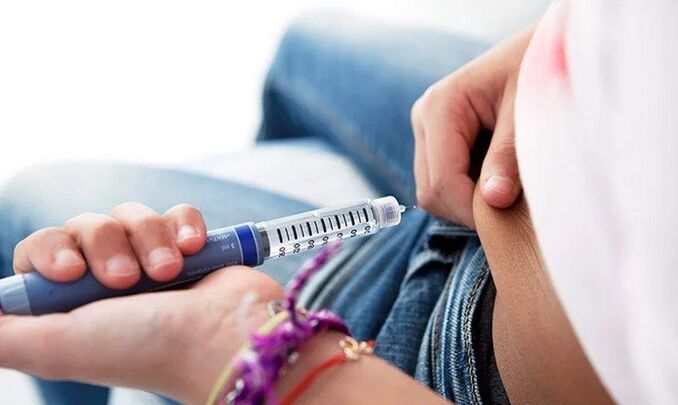 Severe diabetes requires constant insulin injections